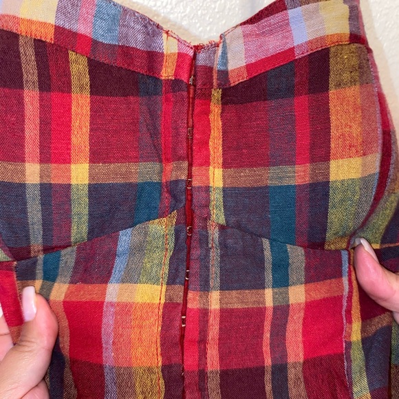 American Eagle Corset Crop Top - Picture 3 of 4